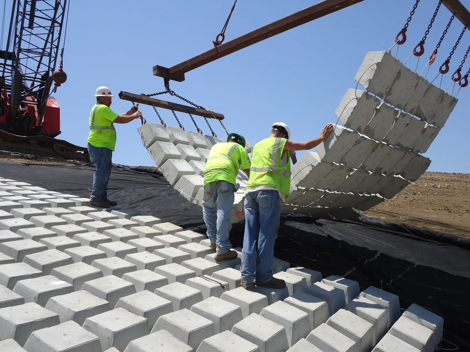 Block-Mat Revetment — Slope & Erosion Control, Southeast MO