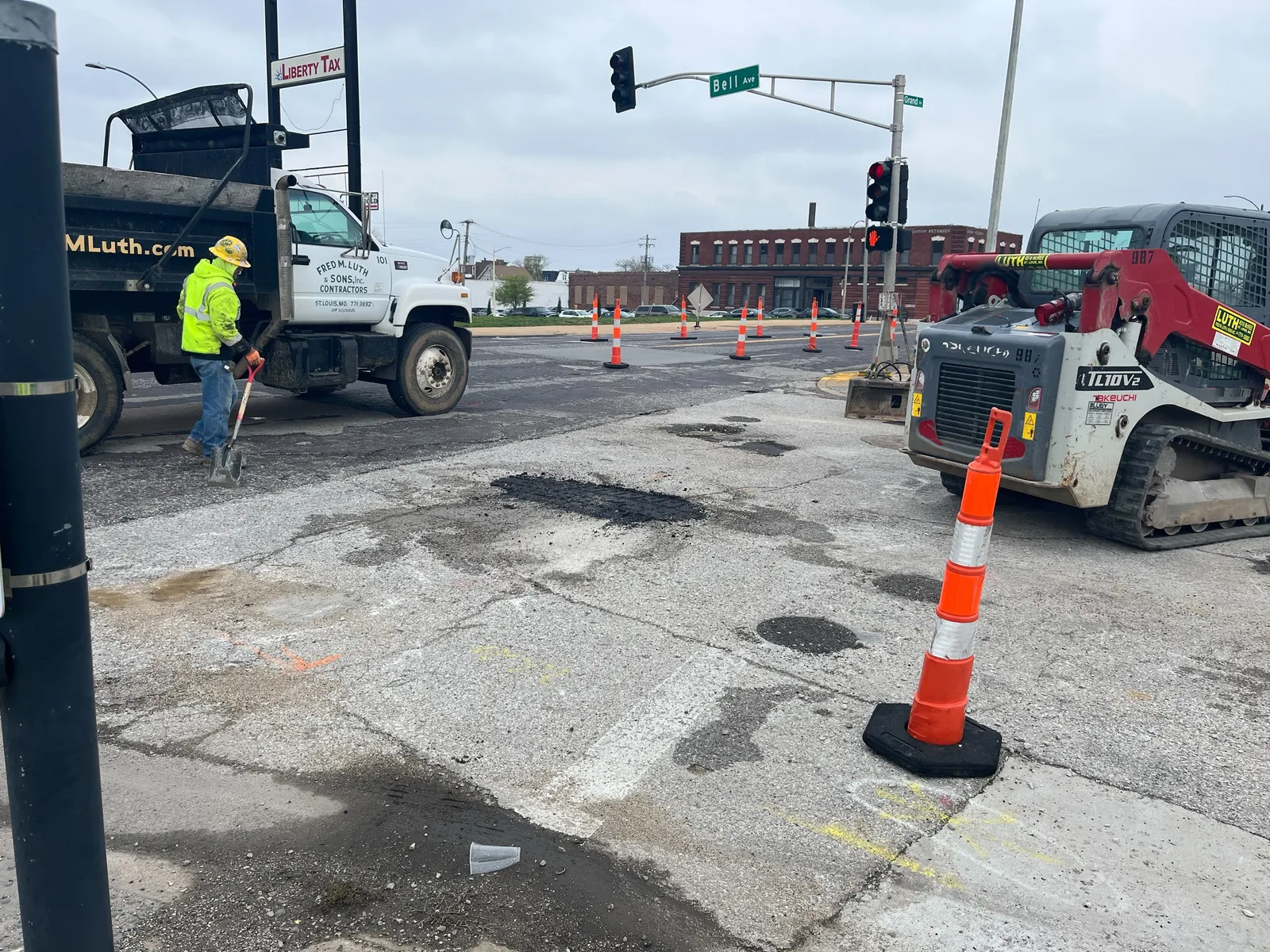 Downtown Utility & Roadway — Waterline & Paving, St. Louis, MO